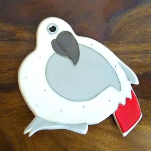 Pigeon candy ceramic dish